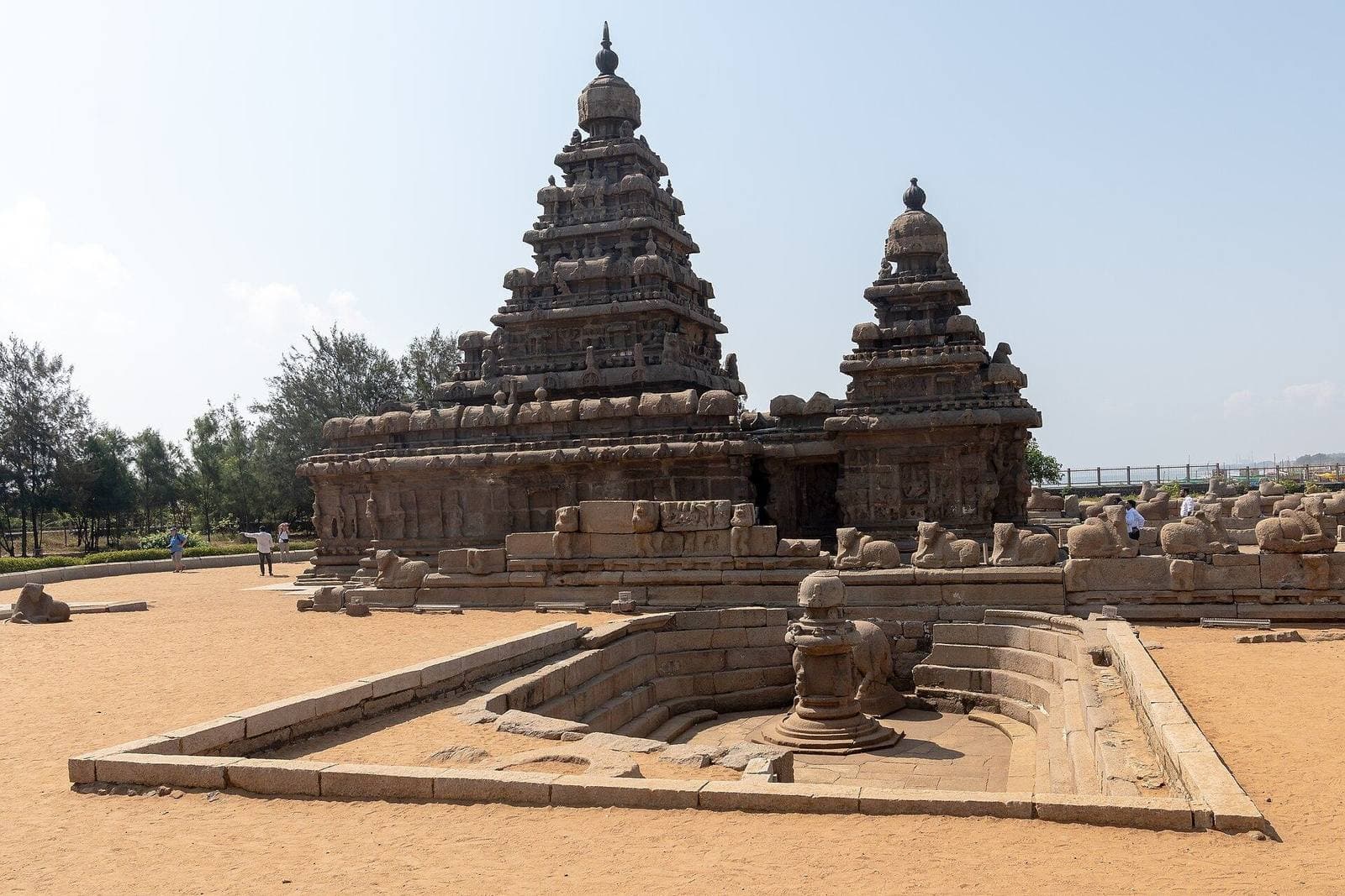 The Shore Temple at Mamallapuram